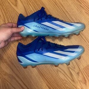 Adidas crazyfast Blue Soccer Cleats